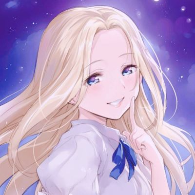 The latest anime girl avatar is beautiful and dreamy. Who's name has been silently recited on the runway