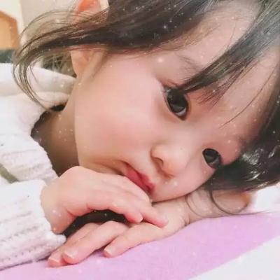 Cute and beautiful girl, cute baby's WeChat avatar. Don't tease me, be careful I'll disrespect you