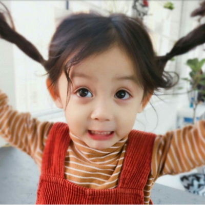 Super cute and adorable little girl WeChat avatar high-definition and good-looking, not getting angry with people without quality