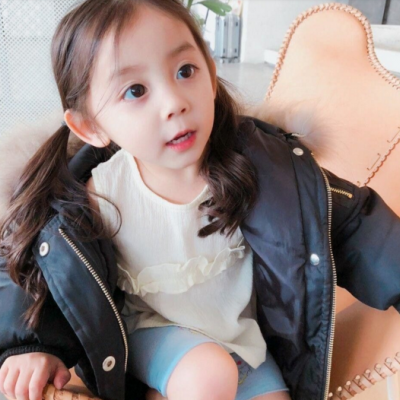 Super cute and adorable little girl WeChat avatar high-definition and good-looking, not getting angry with people without quality