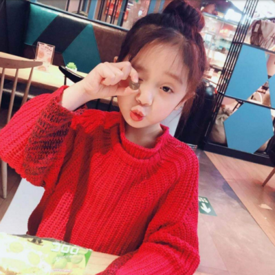 Super cute and adorable little girl WeChat avatar high-definition and good-looking, not getting angry with people without quality