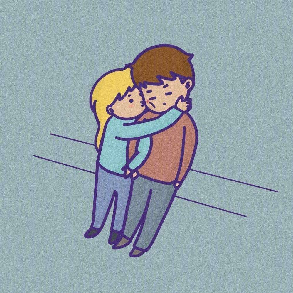 Daily cartoon pictures of couples