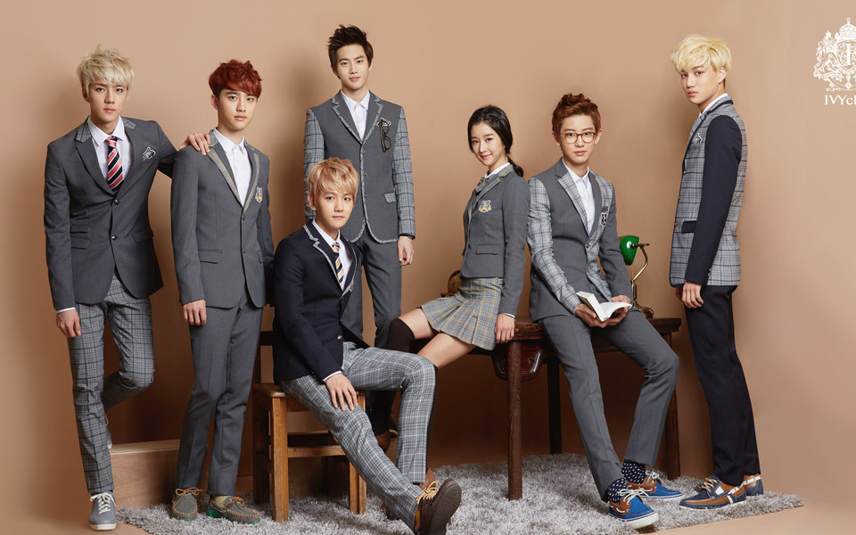 EXO Classic Picture Wallpaper Collection