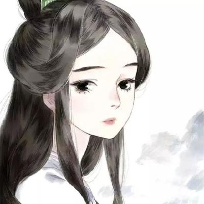 Ancient style anime avatar, beautiful and sad girl, disgusting in 2021. I didn't even disgust you