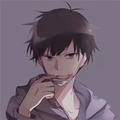 Sad anime avatar, male, high-definition, unique, slow, lazy, and sunny. You look great