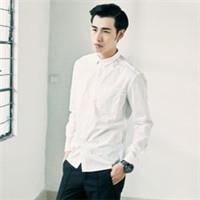 Fresh handsome guy avatar in white shirt