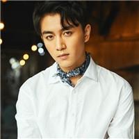 Fresh handsome guy avatar in white shirt