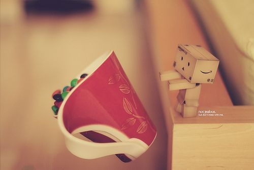 Beautiful small cup, fresh and beautiful picture