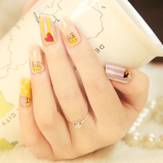 Fresh nail art, are girls super fond of it?