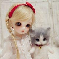 Kawaii Barbie high-definition beautiful and cute avatar