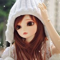 Kawaii Barbie high-definition beautiful and cute avatar