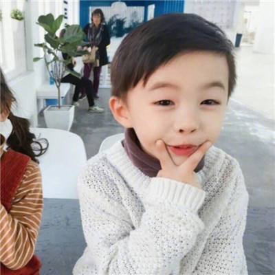 2021 Latest Couple Avatar Super Cute and Cute Baby Pair, I Miss You, Little Brain, Sincere Respect