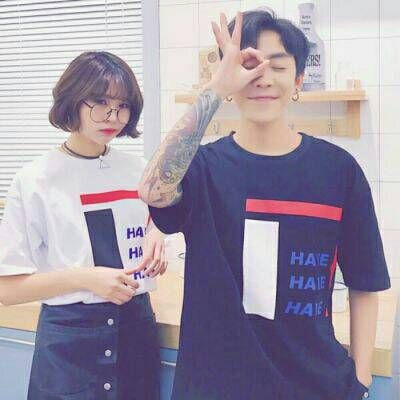 Youth Fashion Style Qixi Couple's Head Portrait One WeChat Couple's Head Portrait of the Most Popular Qixi Festival in 2021