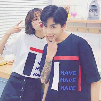 Youth Fashion Style Qixi Couple's Head Portrait One WeChat Couple's Head Portrait of the Most Popular Qixi Festival in 2021