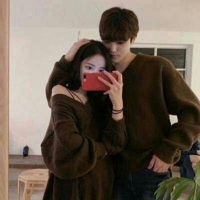 WeChat couple avatar, one pair, two domineering and cute, unable to talk to you, unable to let go