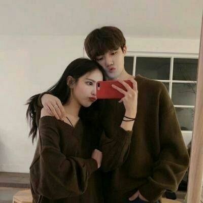 WeChat couple avatar, one pair, two domineering and cute, unable to talk to you, unable to let go