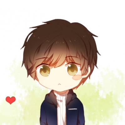 WeChat anime couple avatars, one male and one female, two latest cute and handsome anime couple avatars