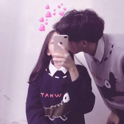 2021 Christmas Couple Avatar Sweet Show Love Happiness Couple WeChat Avatar One Pair One Person