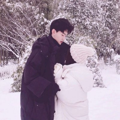 2021 Christmas Couple Avatar Sweet Show Love Happiness Couple WeChat Avatar One Pair One Person