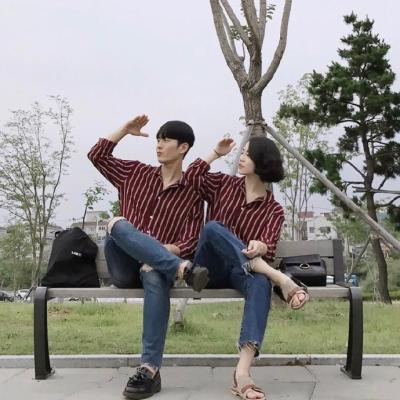 WeChat couple avatars, one pair, two sweet and funny. I am willing to change them until you are satisfied