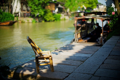 Picture of the tranquil and ancient scenery of Wuzhen