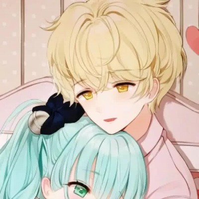 A pair of beautiful couple anime avatars, perfect for your life without regrets