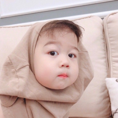 The hottest, cutest, and adorable baby love head, one for each person, separated but adorable love WeChat couple avatar 2020