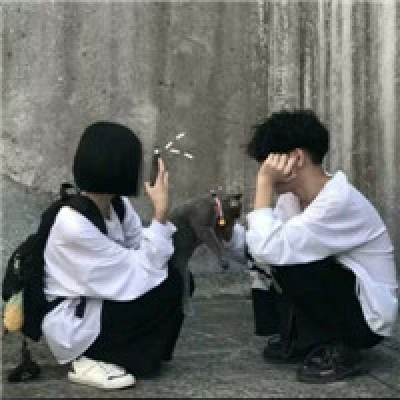 Tiktok's Most Popular Personality Couple Head Portrait 2020 Never Forget Your Original Intention