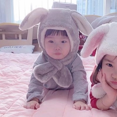 Netizen Cute Baby Couple Avatar - One Male and One Female 2020 Cute and Cute Couple Avatar