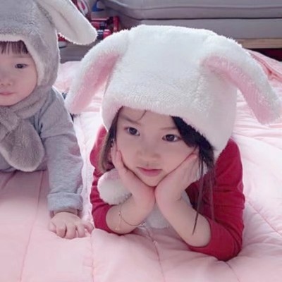 Netizen Cute Baby Couple Avatar - One Male and One Female 2020 Cute and Cute Couple Avatar