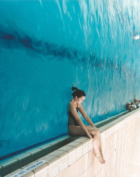 Female underwater swimming and diving pictures