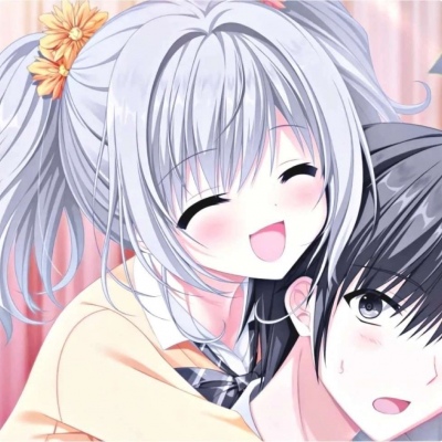 The latest couple avatar, anime, cute life is tough, add sugar to yourself