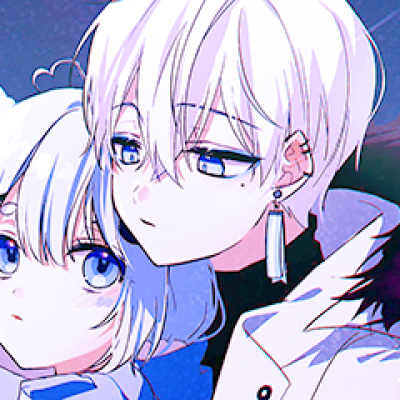 Couple anime avatar, one pair, two photos of 2020's latest tenderness, only for you