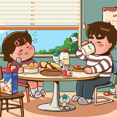 Handdrawn Cartoon Couple Avatar Complete Collection Sweet Couple Daily Illustration Avatar
