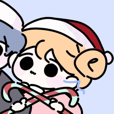 The latest Christmas couple anime avatar in 2020 Please keep loving someone waiting for you to resonate