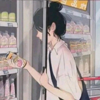 2021 Convenience Store Couple Avatar Anime HD, You Are a Blossoming Flower in Spring