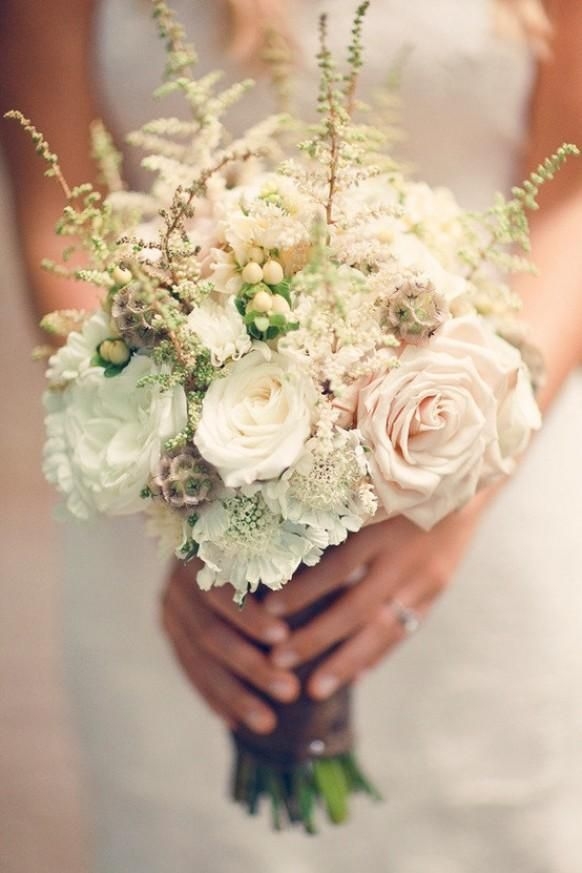 A bouquet of bouquets represents a subtle romantic story