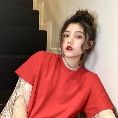 2021 Most Auspicious WeChat Portraits of Red Girls Who Can Bring Good Luck