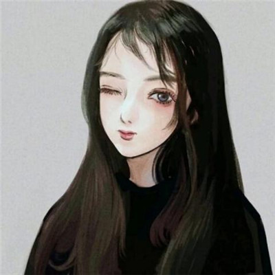 The latest hand-painted female avatar in 2021 is beautiful and fresh, and you can be happy. I am willing to watch and see
