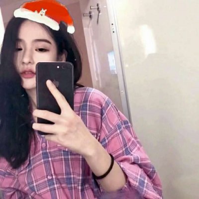 2021 Christmas Avatar Girl Cute Encyclopedia Wearing Little Red Riding Hood Latest Christmas Avatar Girl WeChat