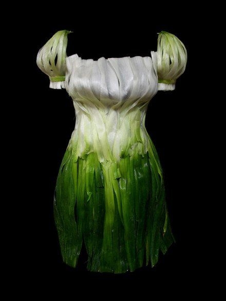 A feast dress for vegetable girls.