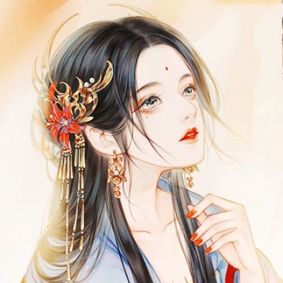 WeChat's ancient style female avatar is cold and beautiful, starting from the heart's desire and finally ending with a white head