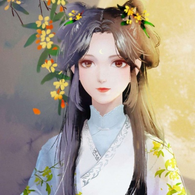 WeChat's ancient style female avatar is cold and beautiful, starting from the heart's desire and finally ending with a white head