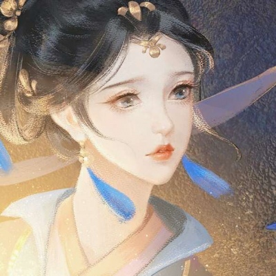 WeChat's ancient style female avatar is cold and beautiful, starting from the heart's desire and finally ending with a white head