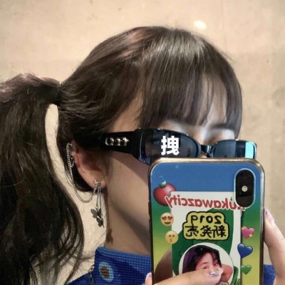 WeChat girl super cool and cool avatar, if you're here, I have more confidence