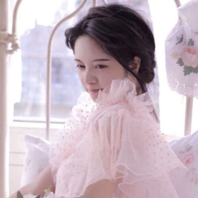 Girl's WeChat avatar is fresh and cute, so let's be together in the morning, dusk, and four seasons