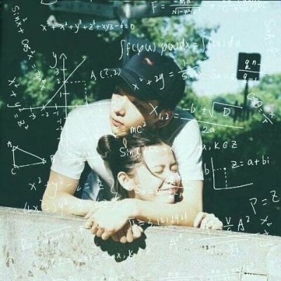 2021 Mathematical Formula Couple Avatar: A Pair of Happiness, Sweetness, Exhausting Lifetime Luck to Meet You