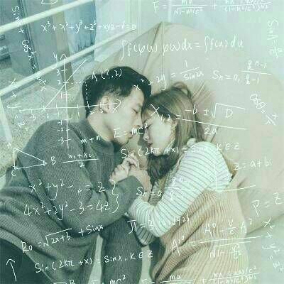 2021 Mathematical Formula Couple Avatar: A Pair of Happiness, Sweetness, Exhausting Lifetime Luck to Meet You