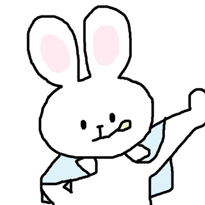 The Stupid Rabbit series avatar is cute and silly, like a fallen leaf. There will always be a day when dust settles down