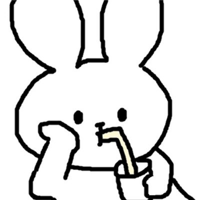 The Stupid Rabbit series avatar is cute and silly, like a fallen leaf. There will always be a day when dust settles down